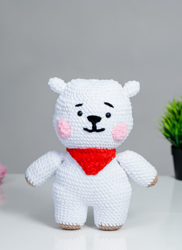 RJ BT21 Inspired Crochet Pattern | Amigurumi Doll with Scarf | PDF | US Terms