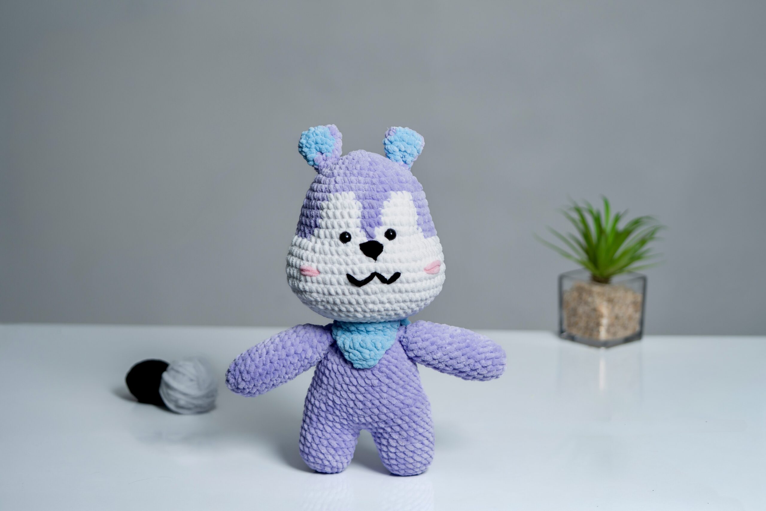 MANG BT21 Inspired Crochet Pattern | Amigurumi Doll with Balaclava | PDF | US Terms